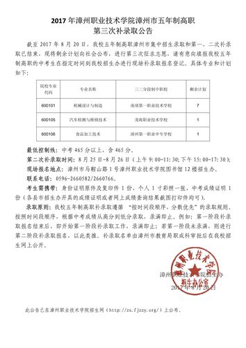 漳州技师学院招投标公告(漳州技师学院招生电话)