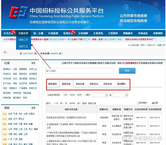 如何查到招投标信息()