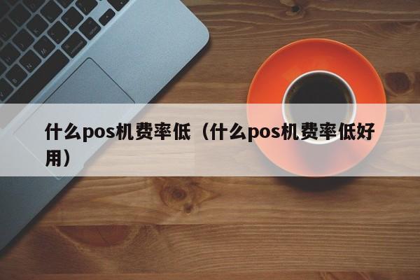 什么pos机费率低（什么pos机费率低好用）