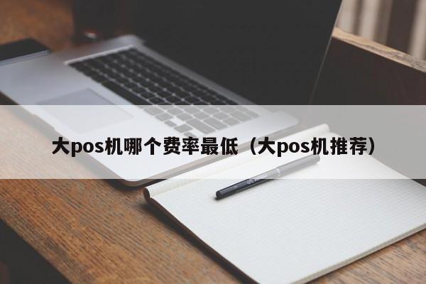 大pos机哪个费率最低（大pos机推荐）