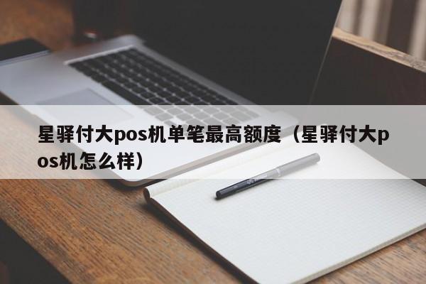 星驿付大pos机单笔最高额度（星驿付大pos机怎么样）